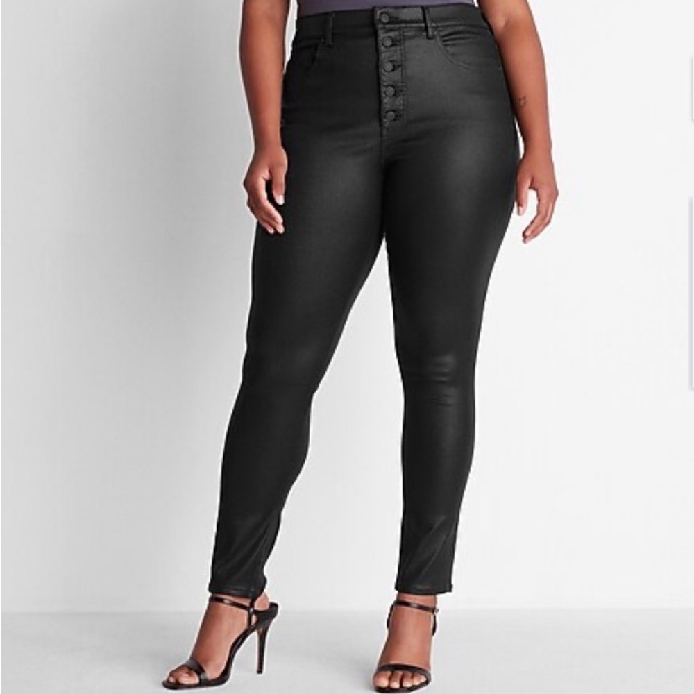 Express Black Skinny Jeans‎ Size 12